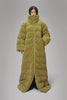 Rains Kofu Vision Longest Fleece Puffer Jacket Jackets 44 Khaki