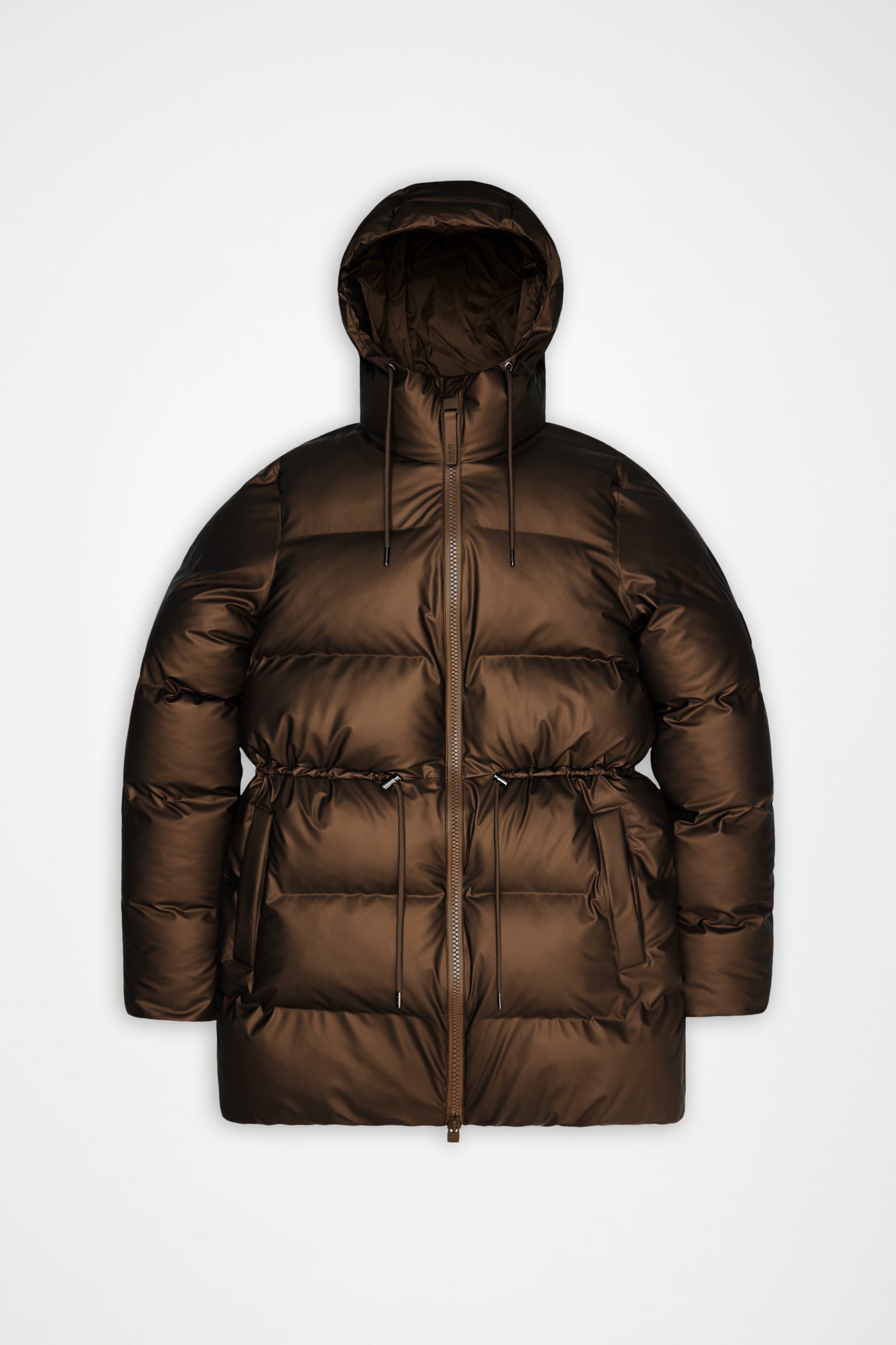RAINS Alta Long Puffer String W Jacket Comet Jacket