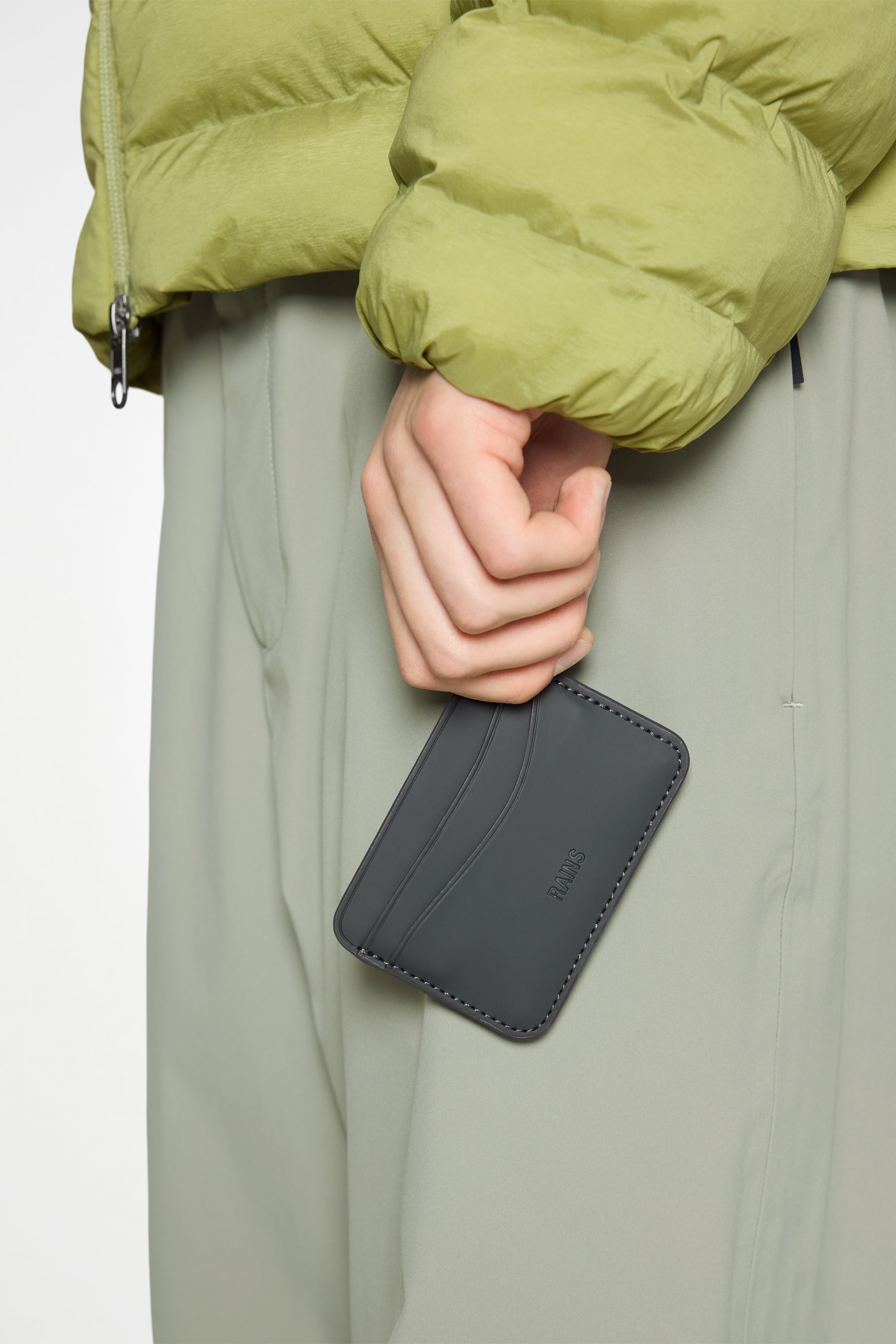 RAINS Cardholder Dark Grey Wallet