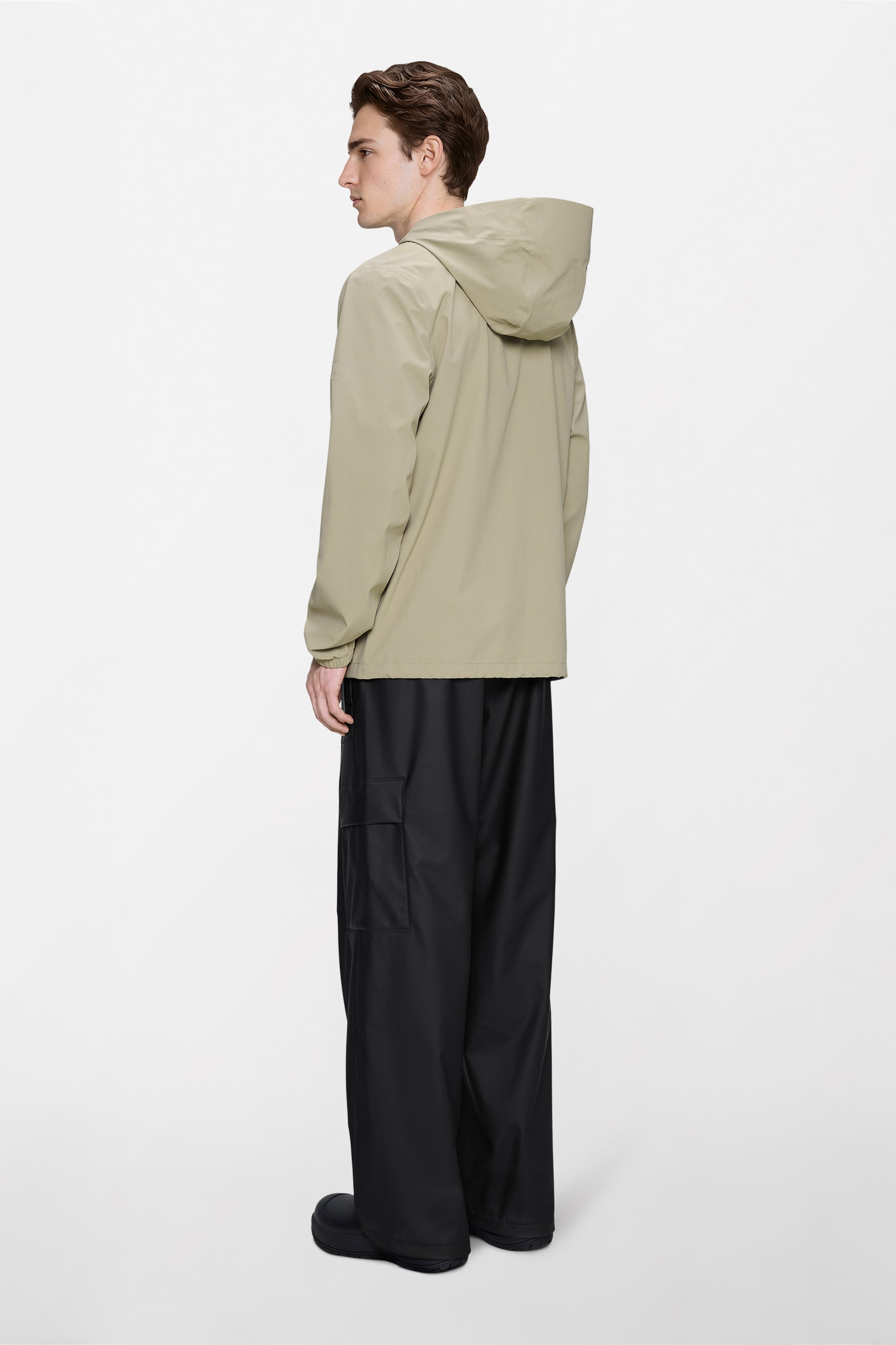 RAINS Suva Hardshell Jacket Beige Jacket