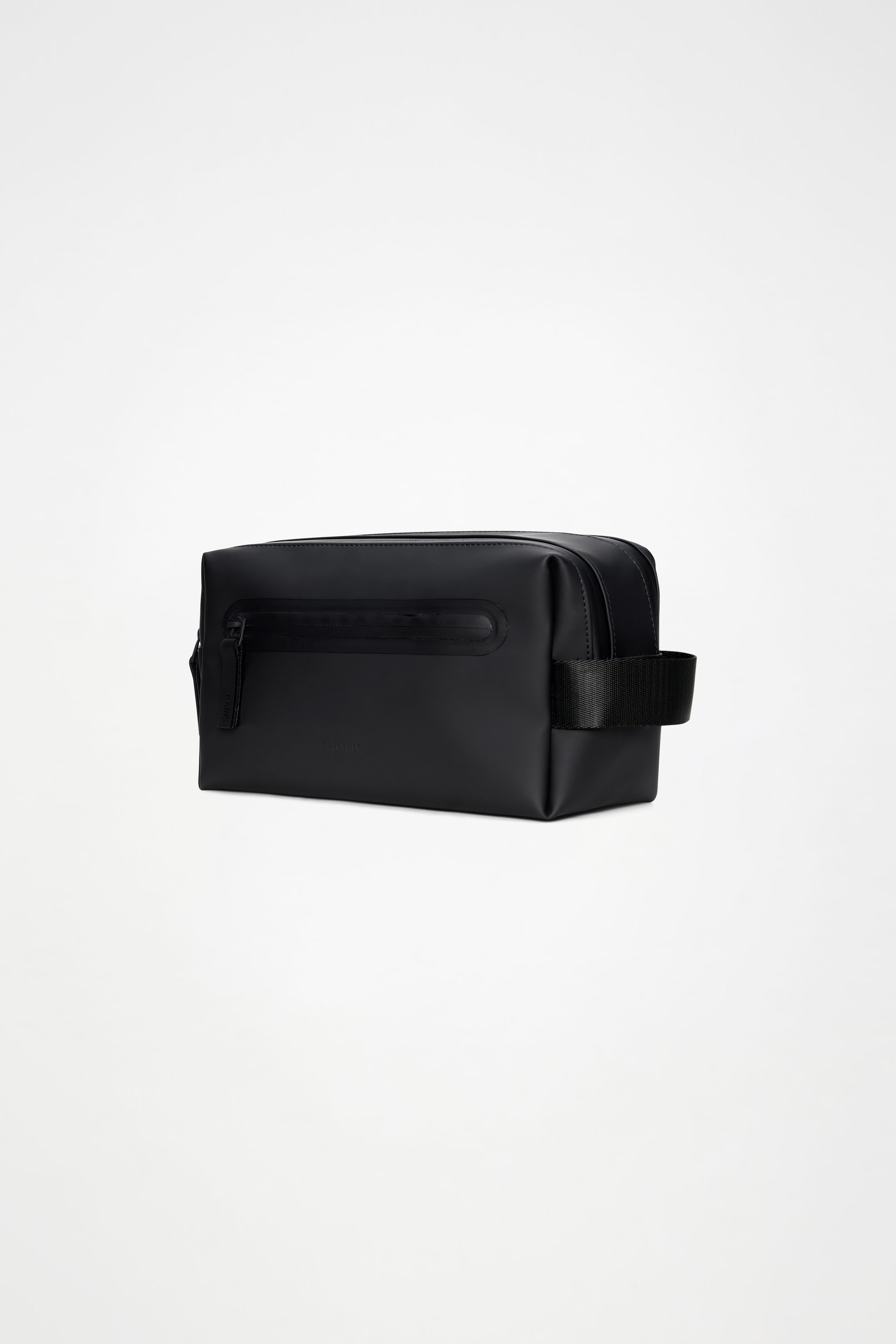 RAINS 2 Zip Wash Bag Black 4.50L H16 x D11.50 x W24 cm Wash Bag